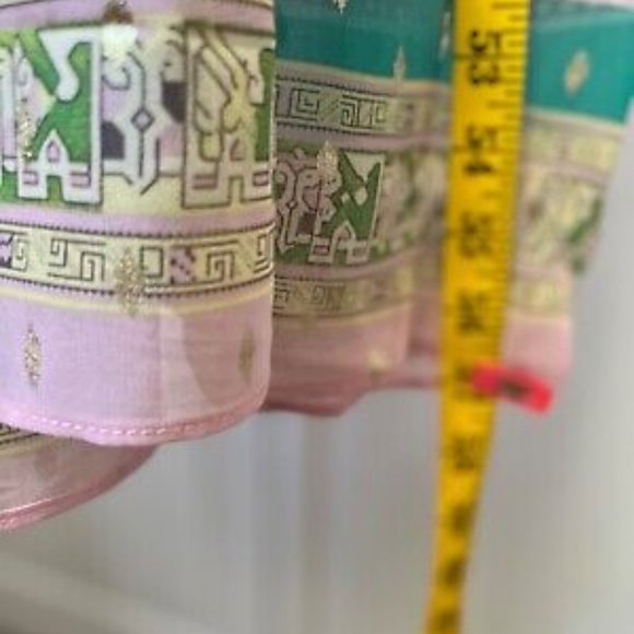 House of Harlow 1960 Polyester Maxi Pastels Bohemian XS NWT subtle gold accents - Picture 9 of 9